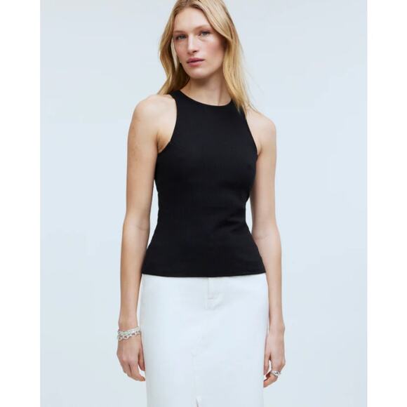 Highneck Tank With Shelf Bra in Sleekhold - Picture 2 of 6